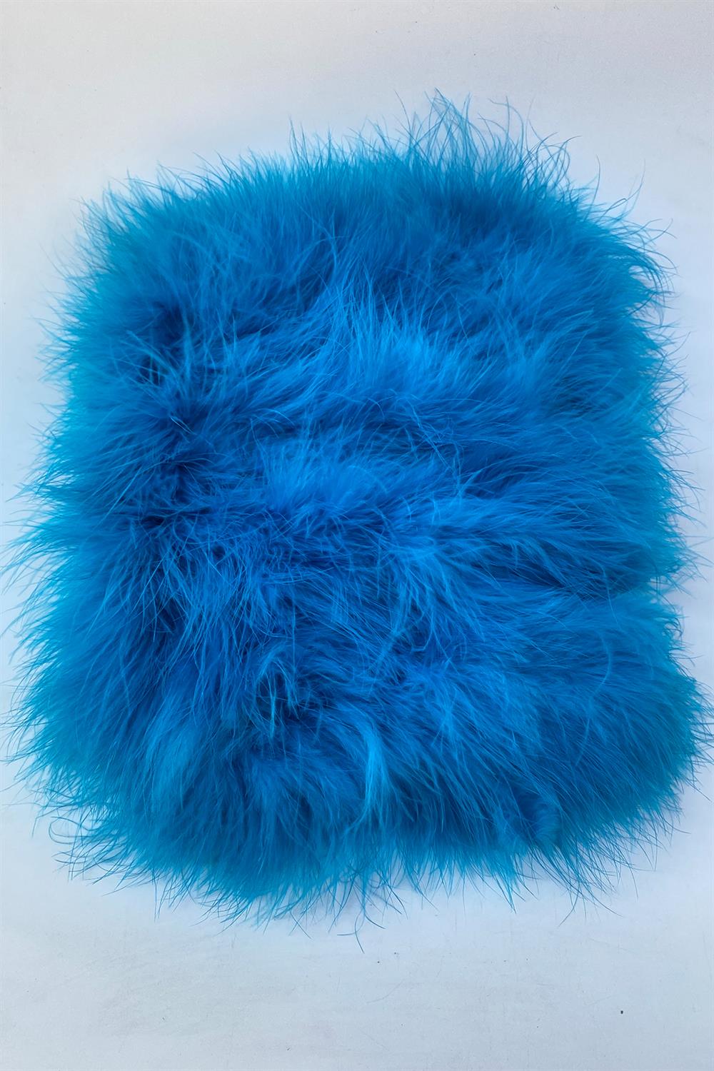 Tquoise Fox Hair, Cat Tail Hair Thick