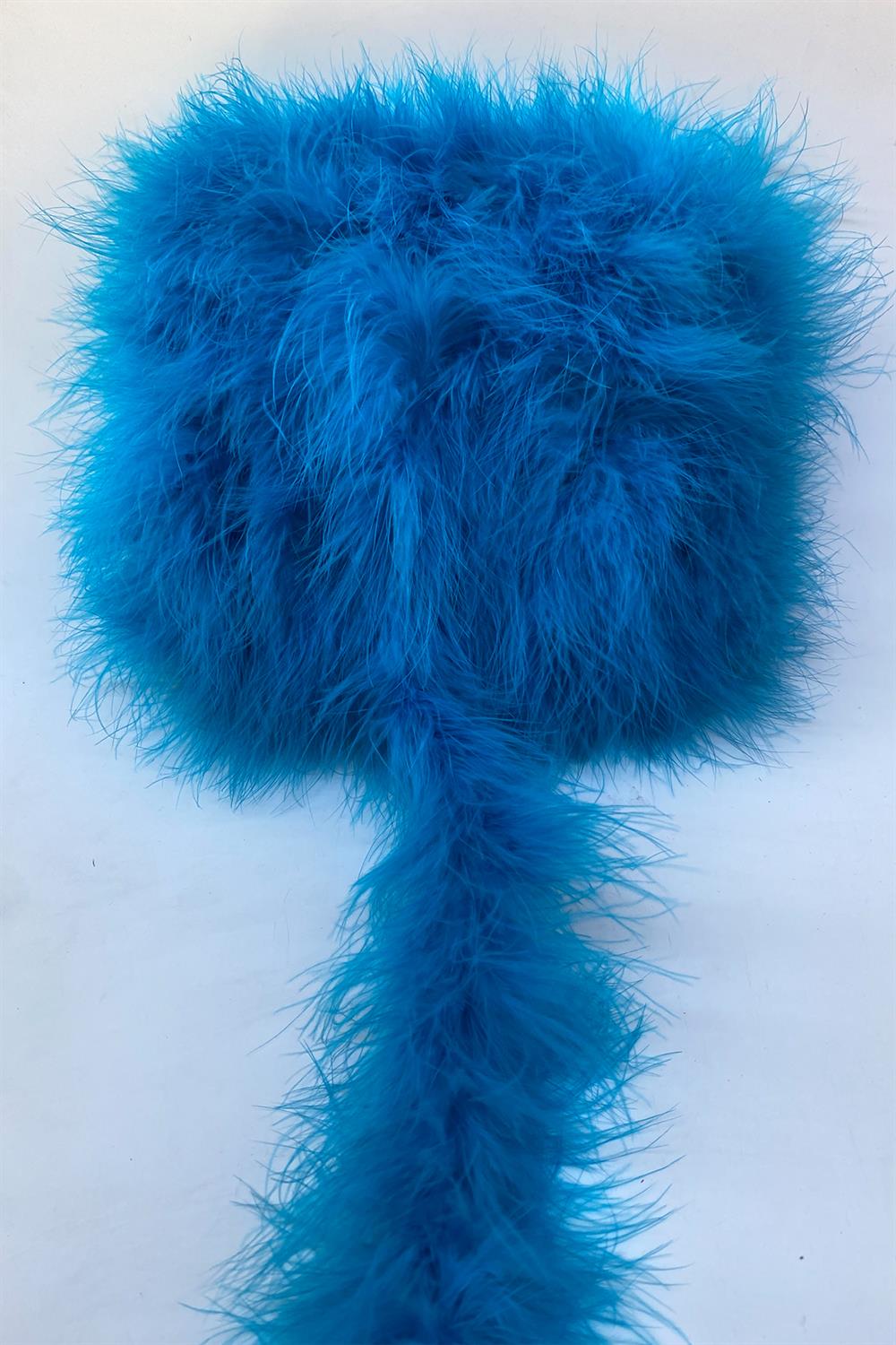 Tquoise Fox Hair, Cat Tail Hair Thick