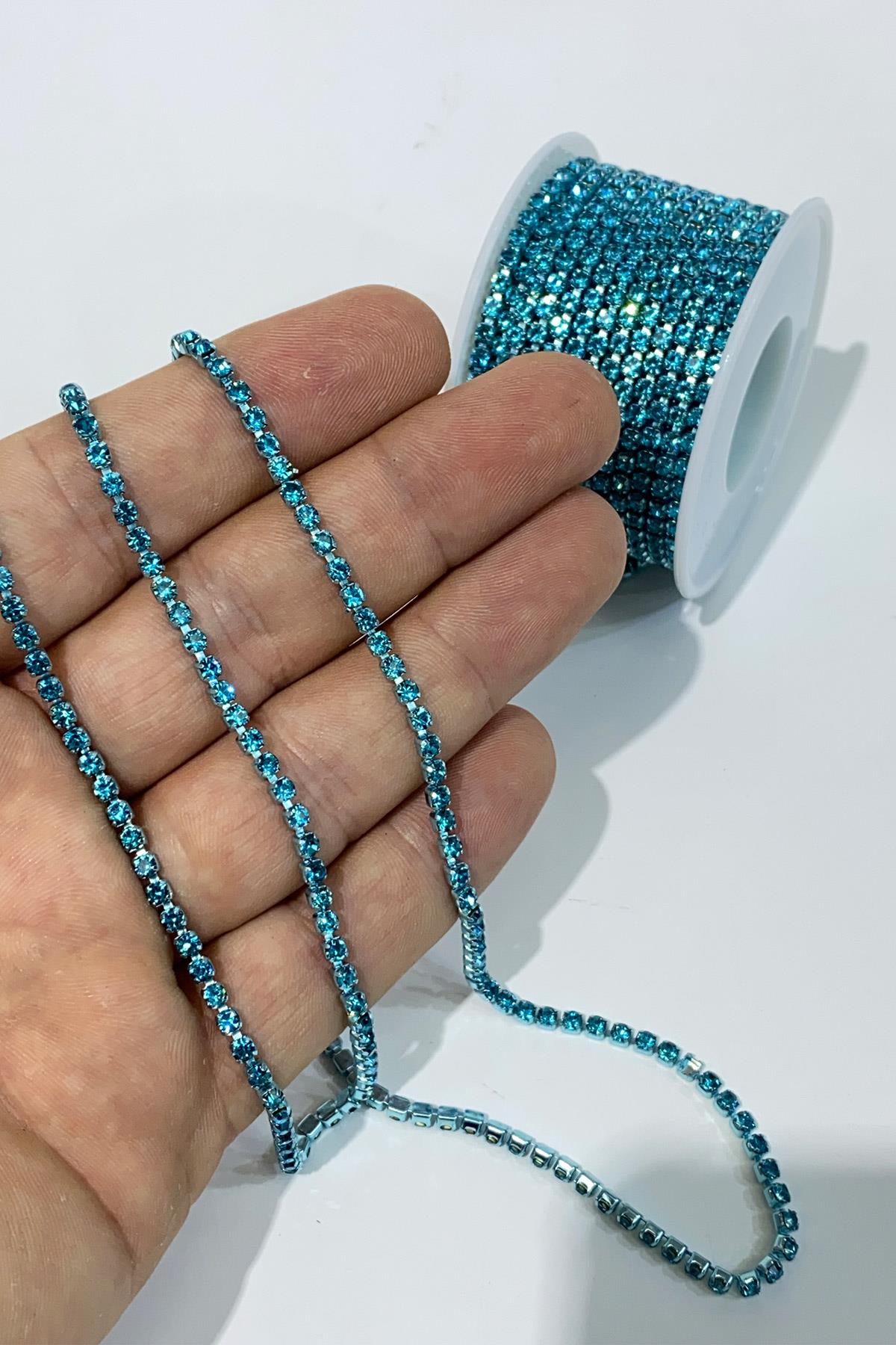 الفيروز Beyoğlu Swarosvki قطاع الخرز الحجري ss12