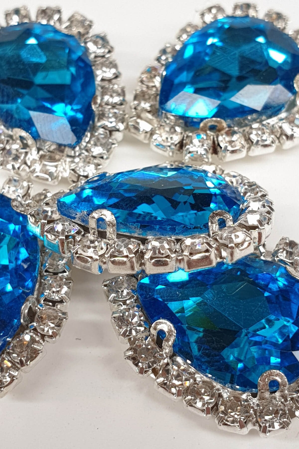 Turquoise Drop Case Studded Stone