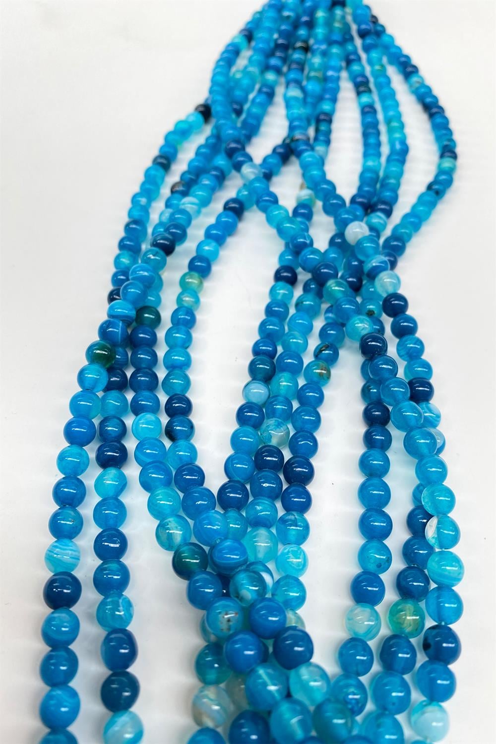 Turquoise Natural Stone Agate 6 mm