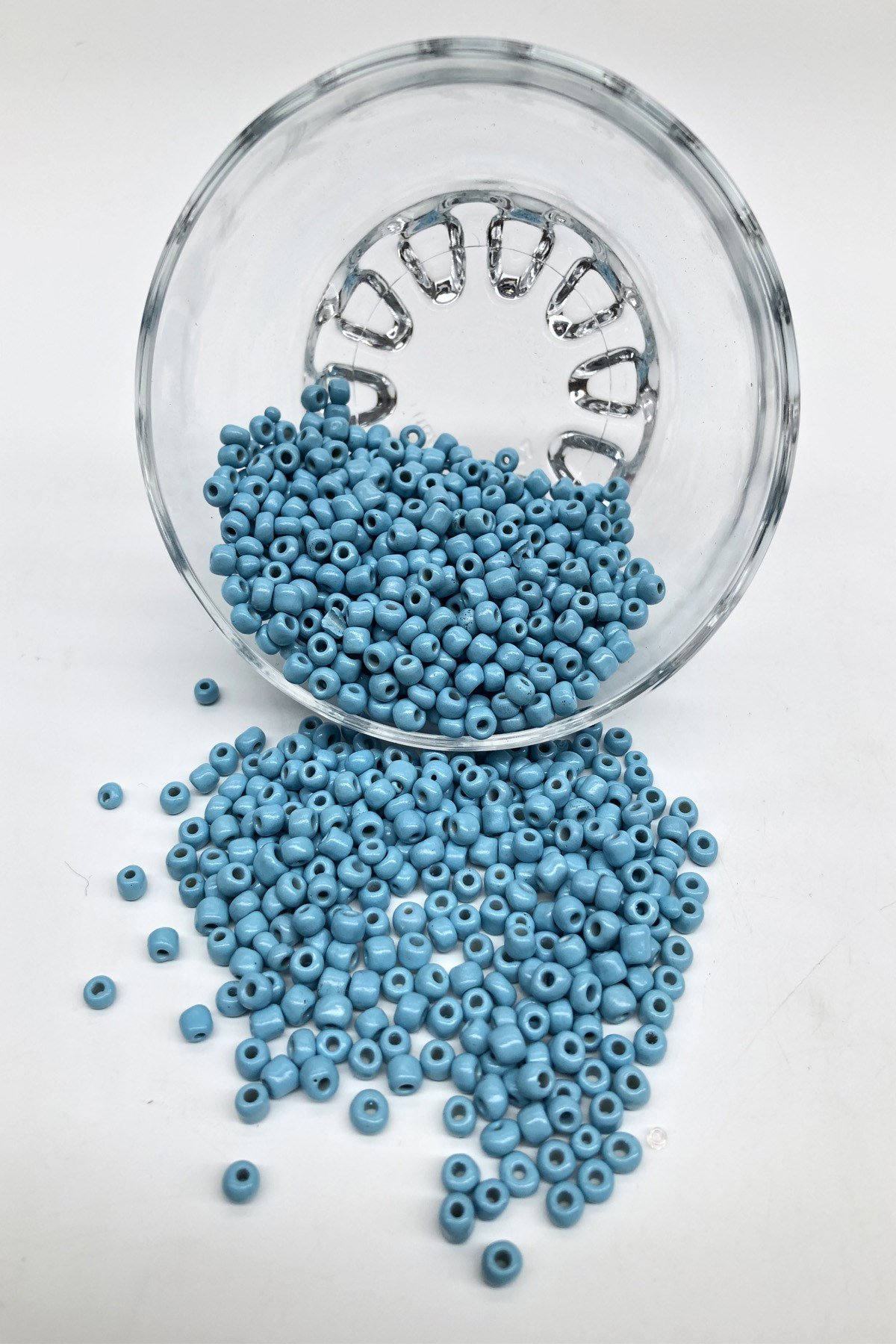 Turquoise Blue Sand Beads 4 mm