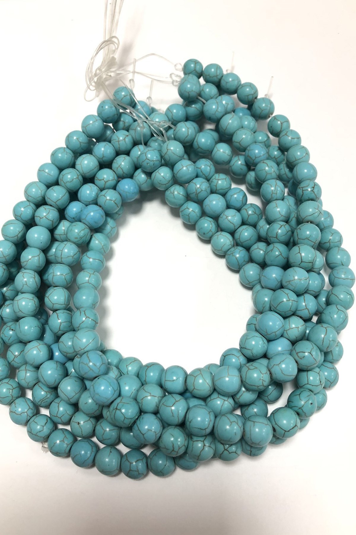 Natural Stone Turquoise Beads 10 mm