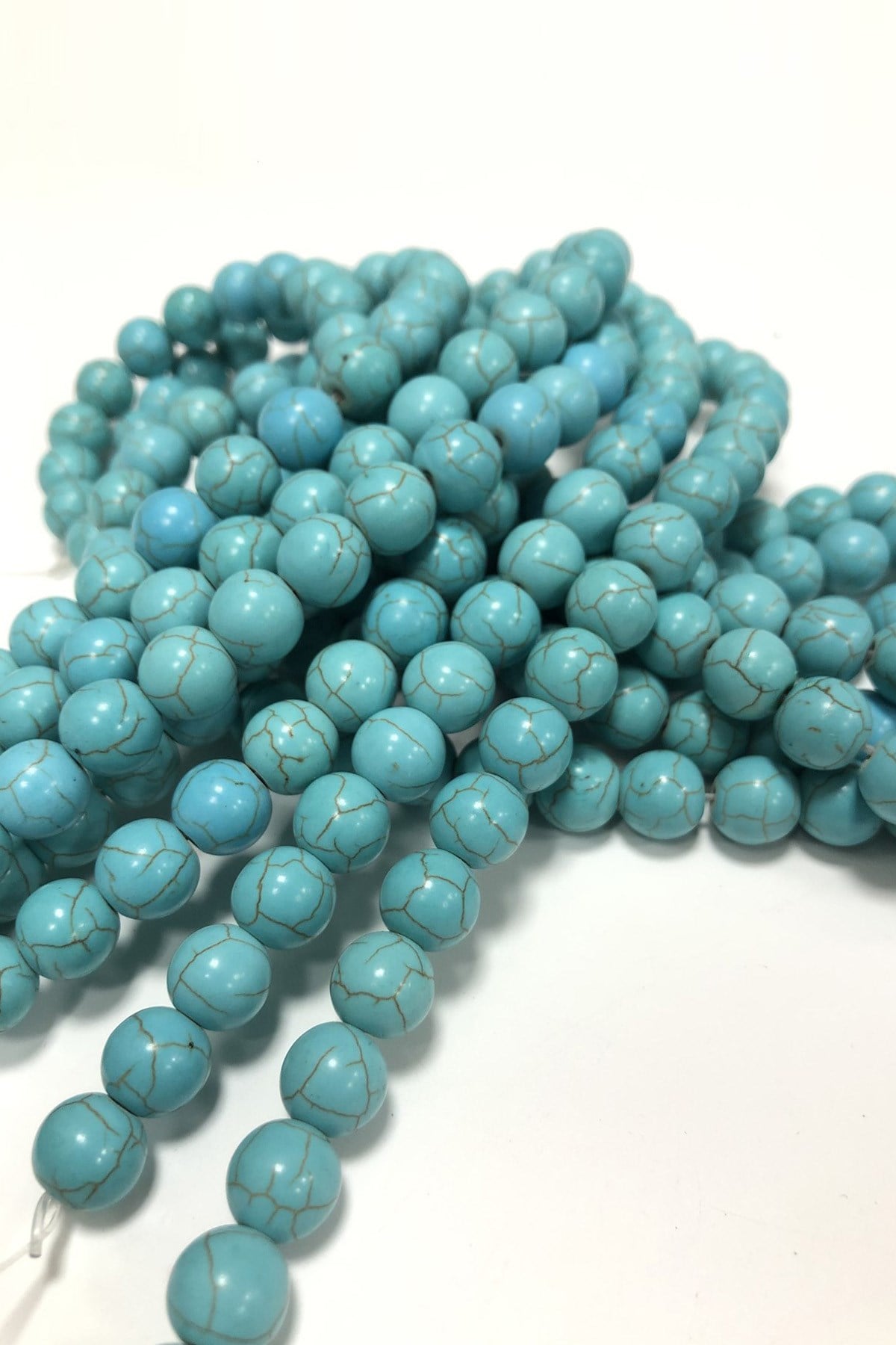 Natural Stone Turquoise Beads 10 mm