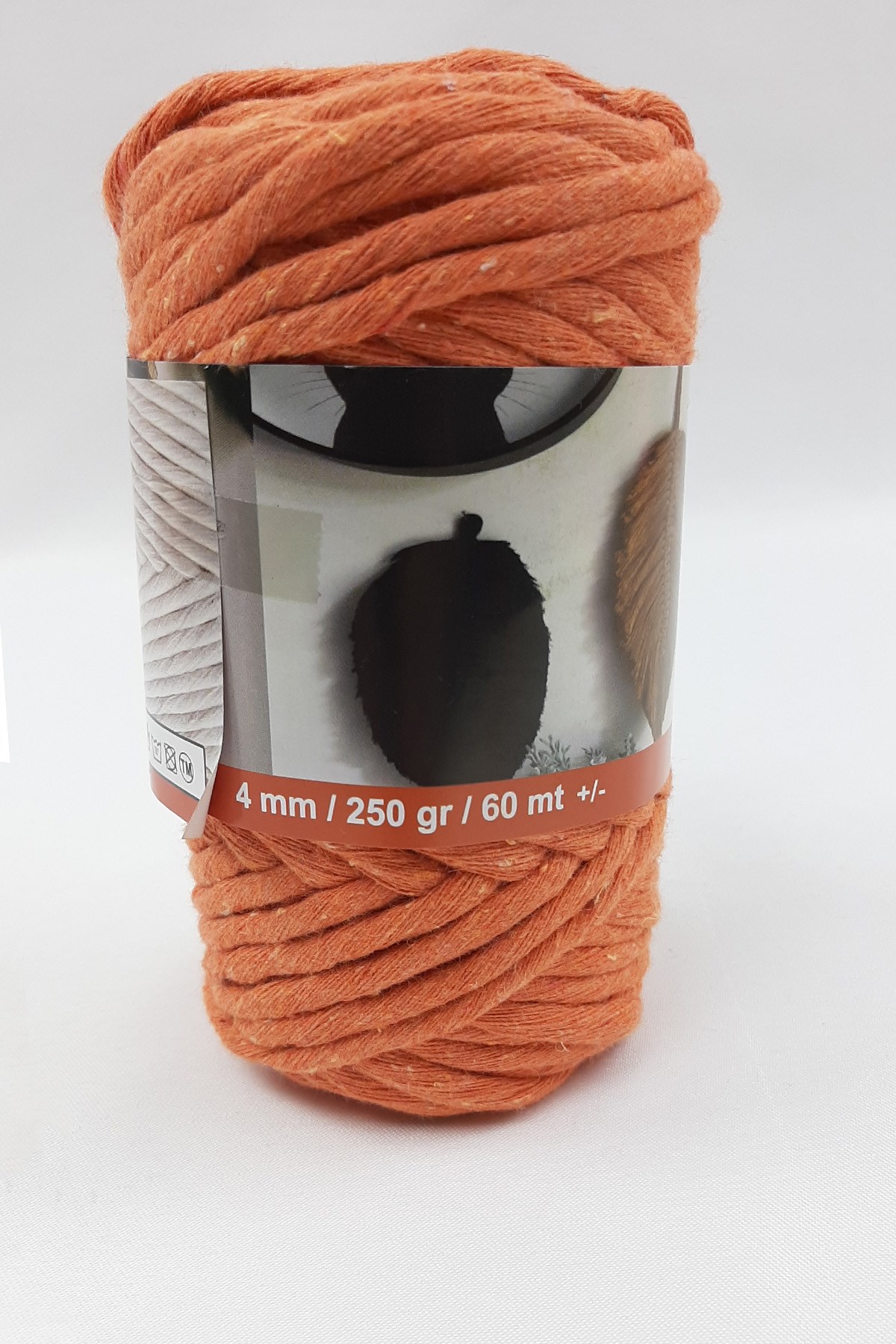 Orange Twisted Scanning Floss