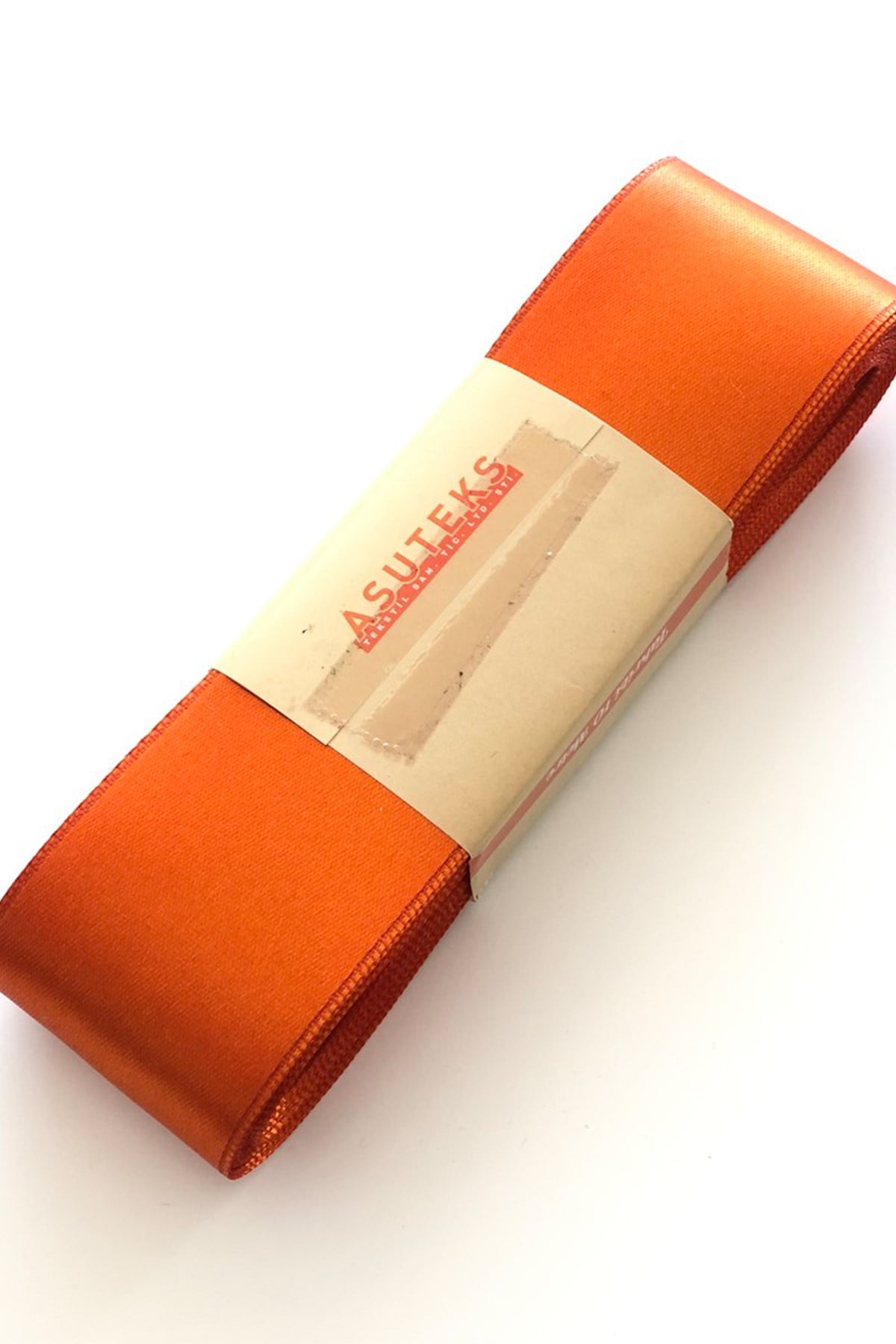 Orange Color Satin Ribbon 4 cm