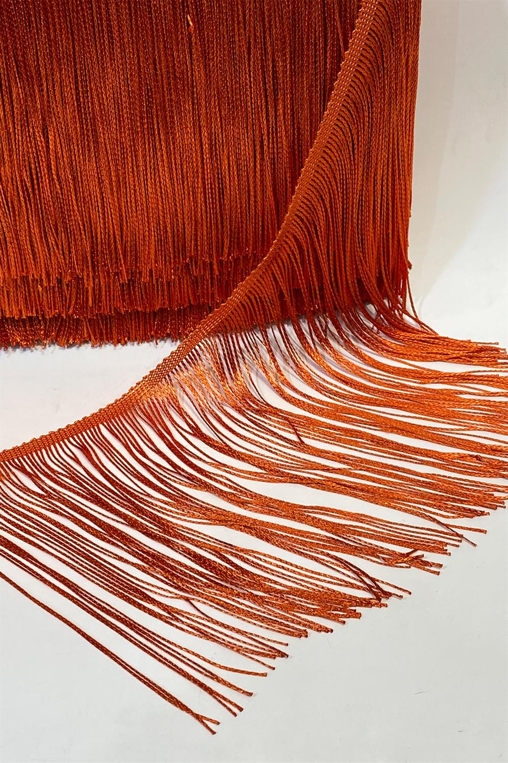 Orange Fringe Tassel Ribbon