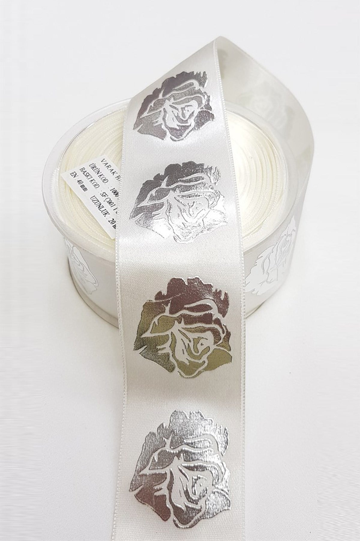 Varaklı Saten Kurdele   4Cm