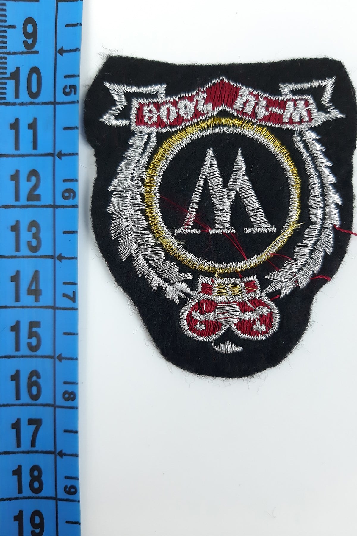 W Emblem Crest Patch