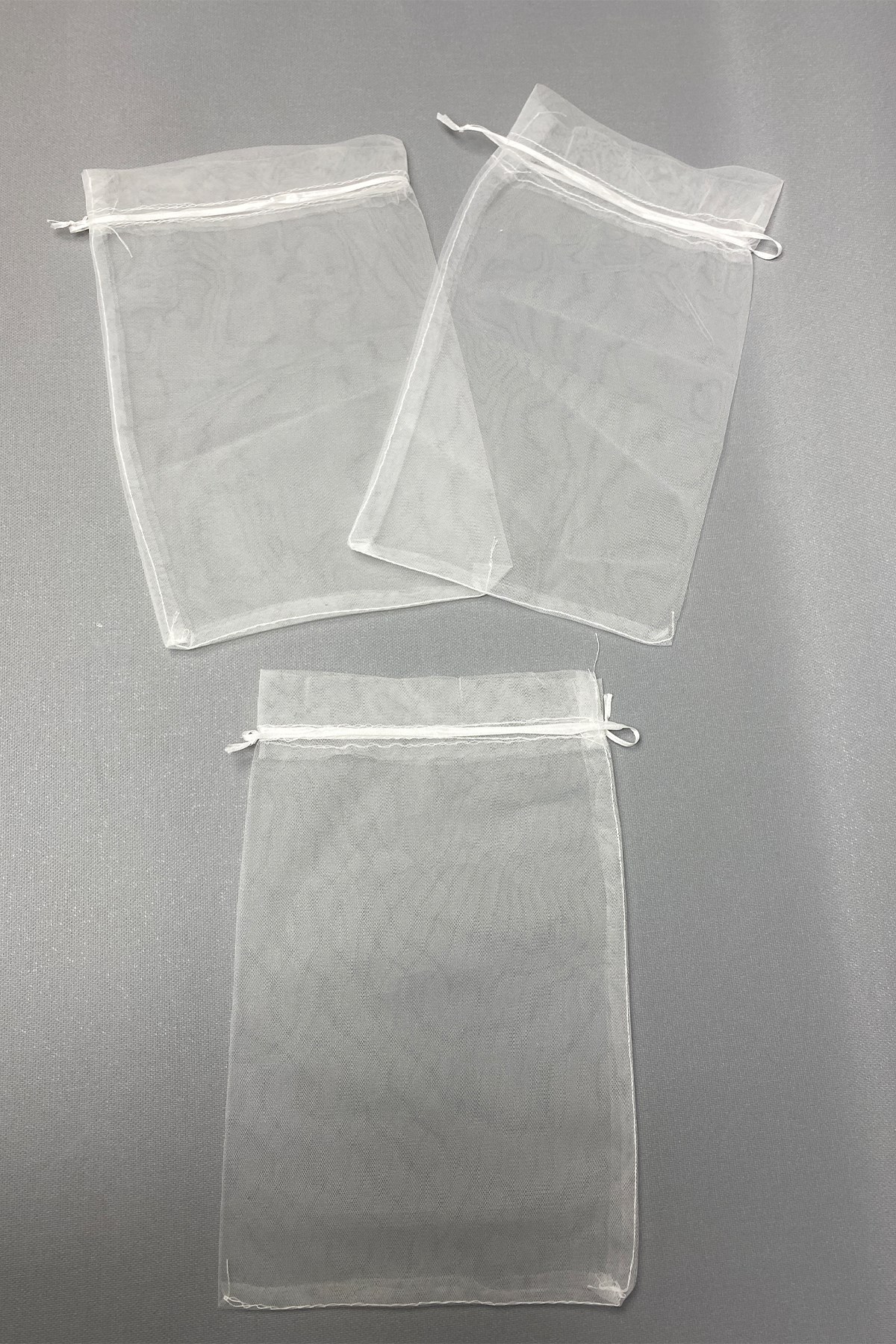 Yasin Boy and Gift Transparent Tulle Pouch 25 Pieces (19*30 cm)