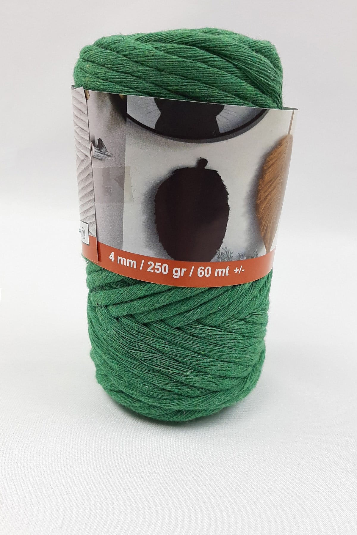 Green Twisted Carding Rope