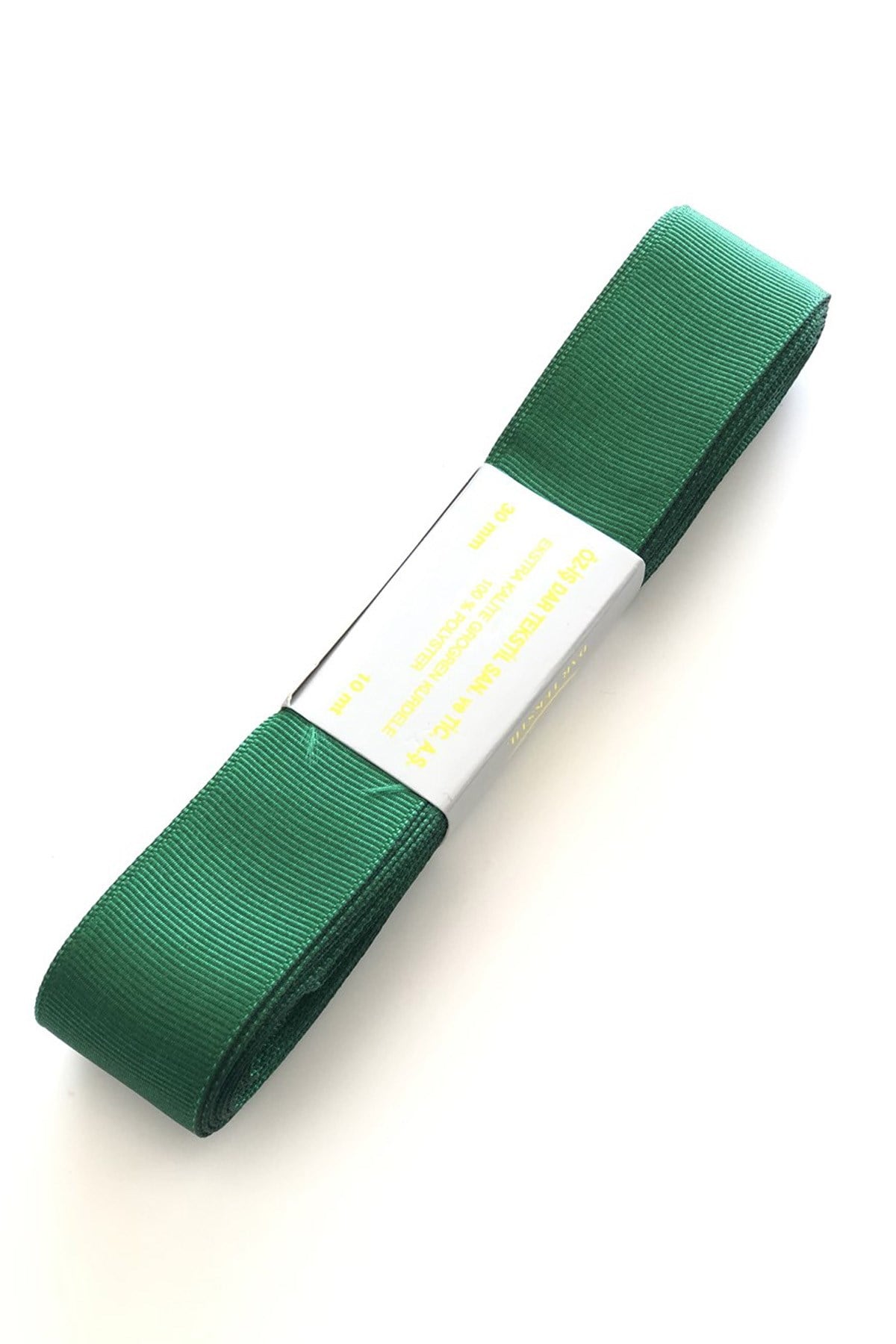 Yeşil Grogren Kurdele 3 cm 10 mt