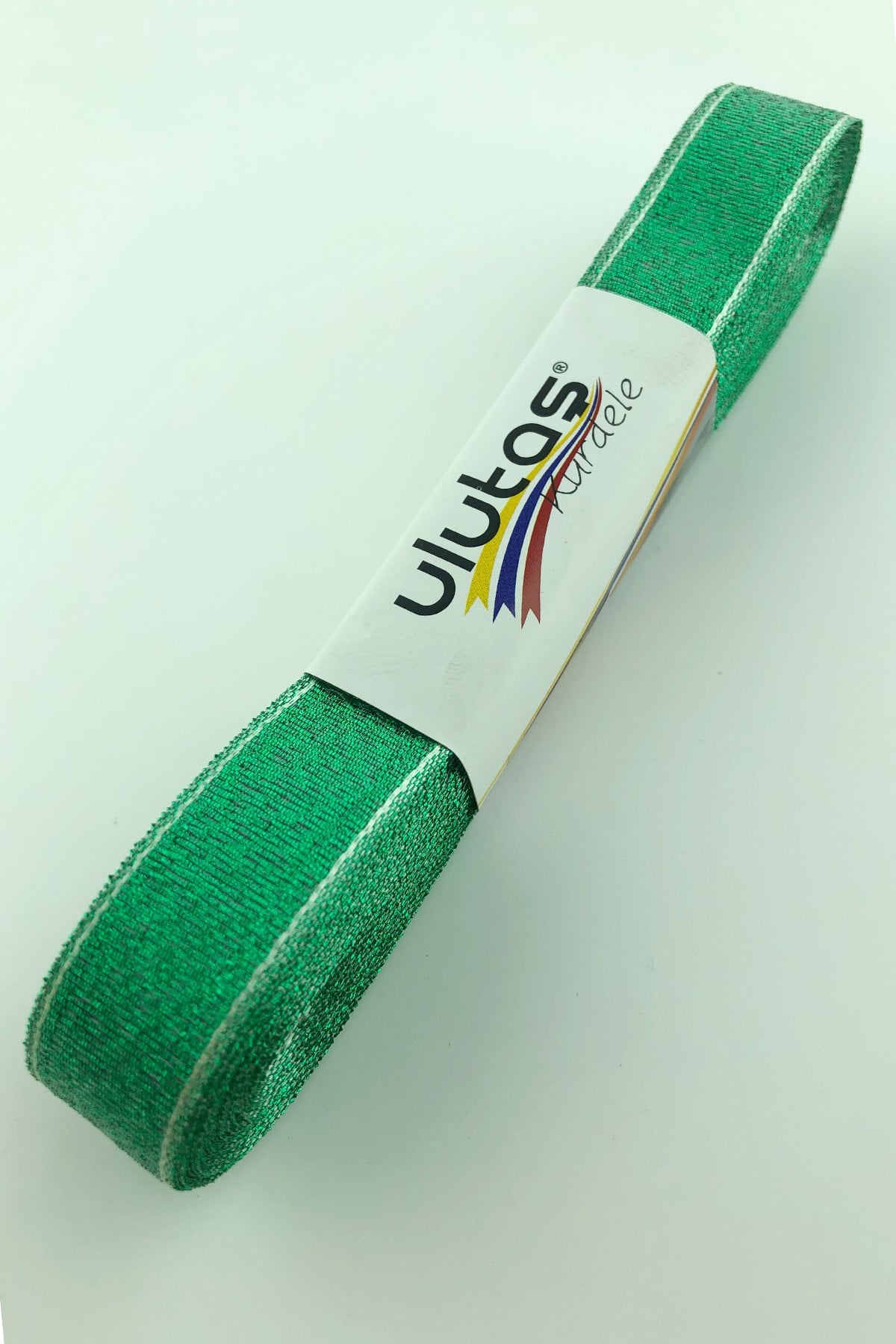 Green Glitter Ribbon 1.5