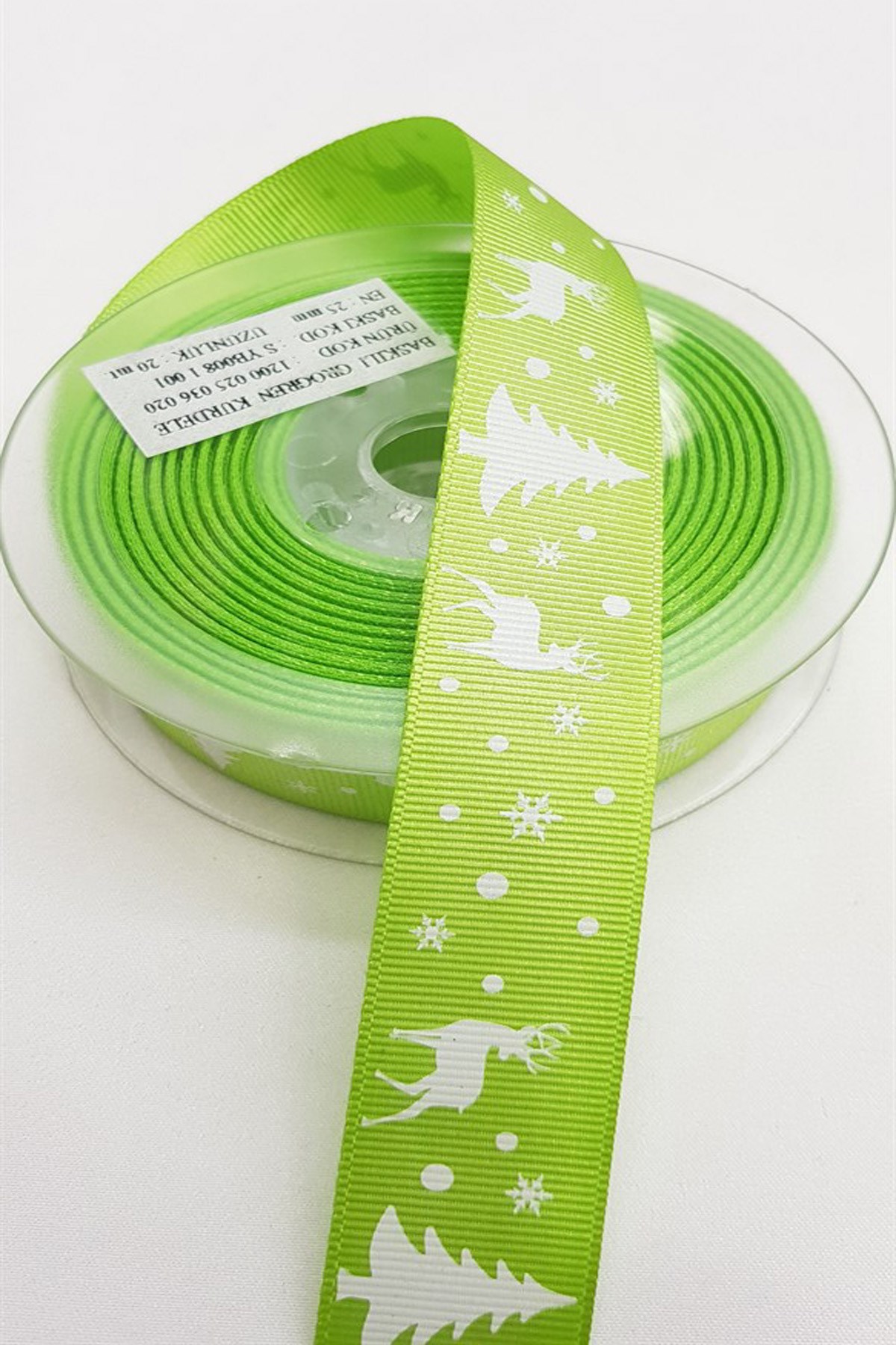 Limoni Christmas Grosgrain Ribbon 2.5 cm
