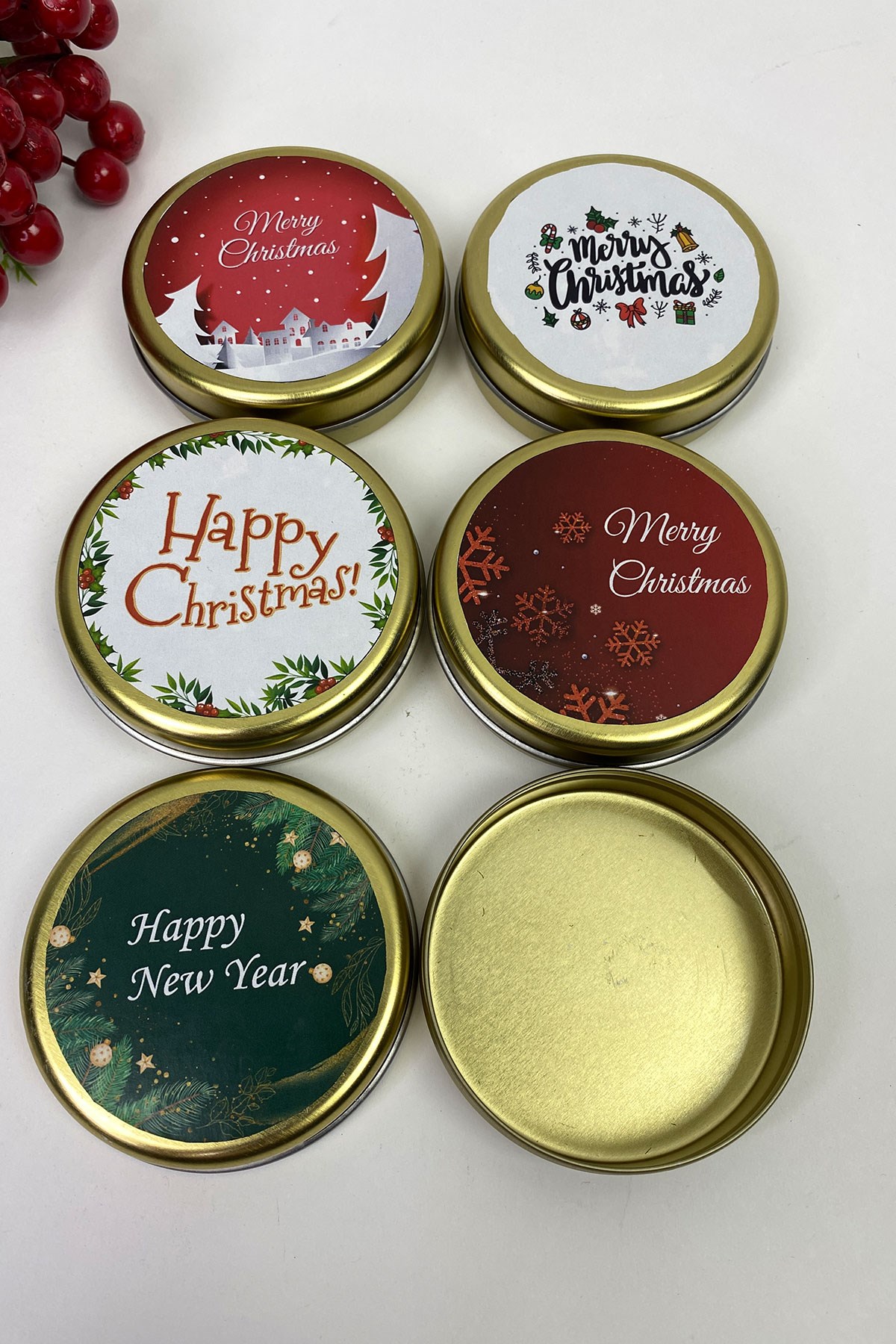 Yılbaşı Özel Gold 5li Set