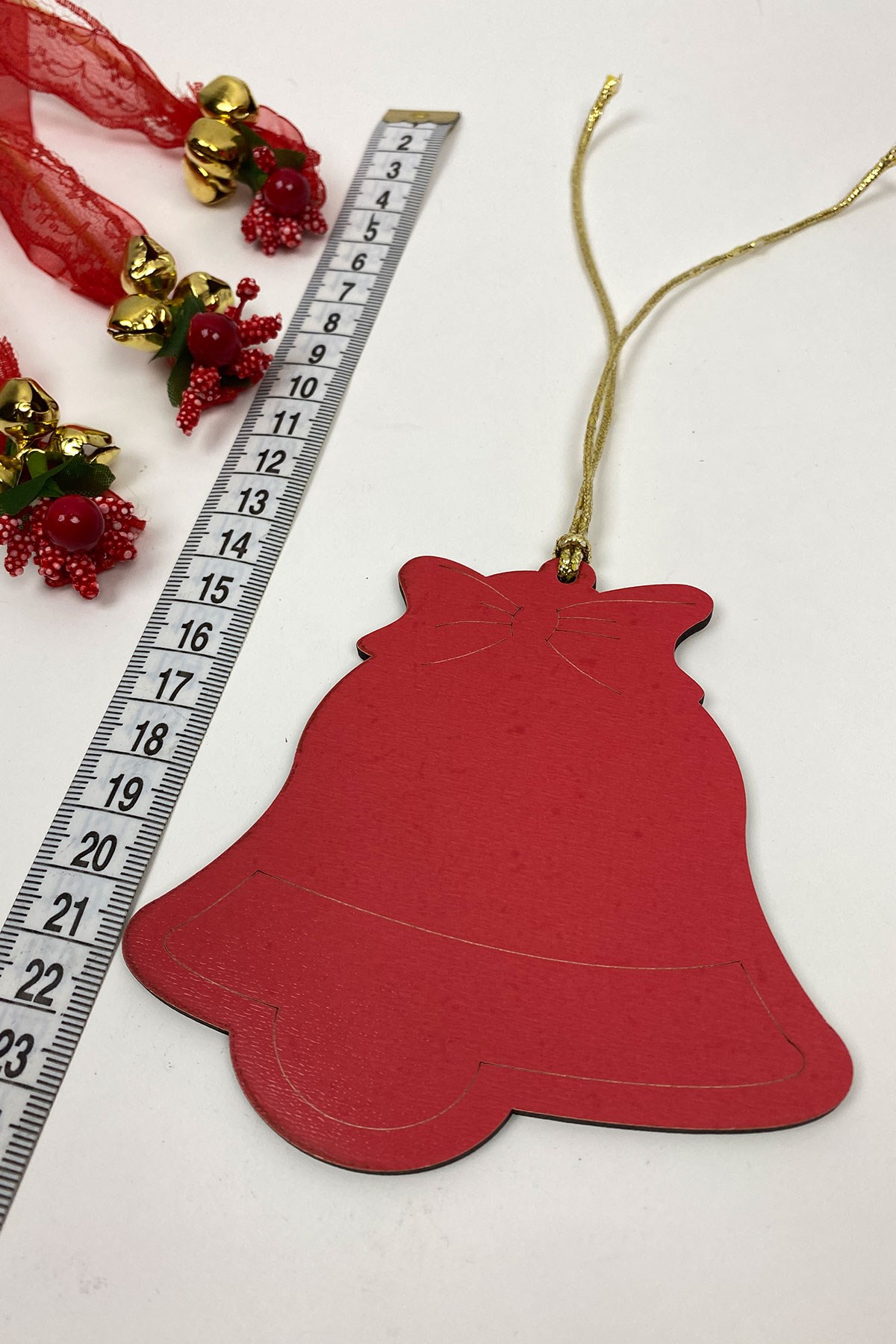 Zil Baskı Yılbaşı Ağaç Süsü(5Adet)