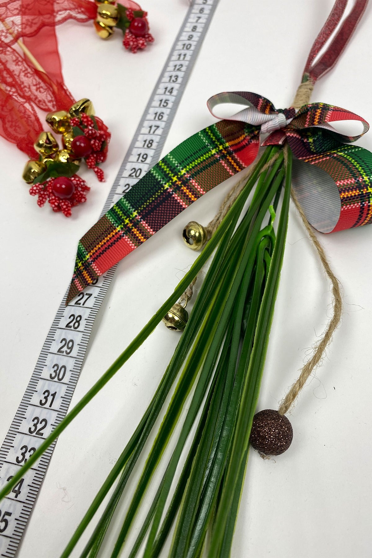 Zilli Yılbaşı Ağaç Süsü(5Adet)