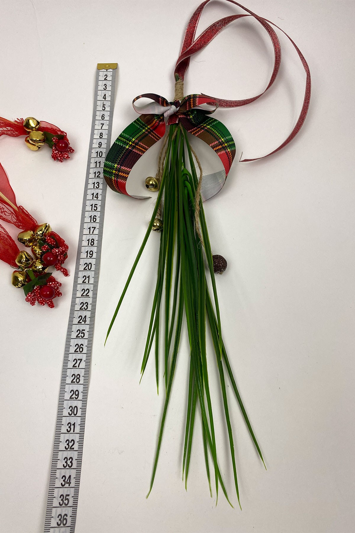 Zilli Yılbaşı Ağaç Süsü(5Adet)