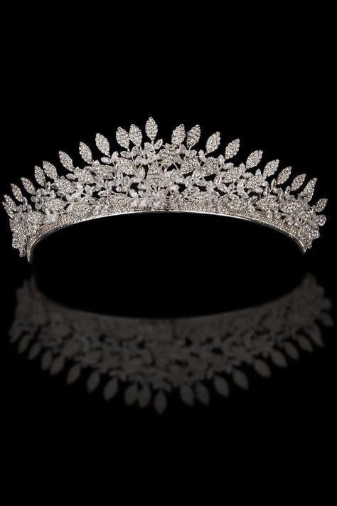 Zircon Stone Bridal Tiara of Eternal Elegance, Special Design for Women