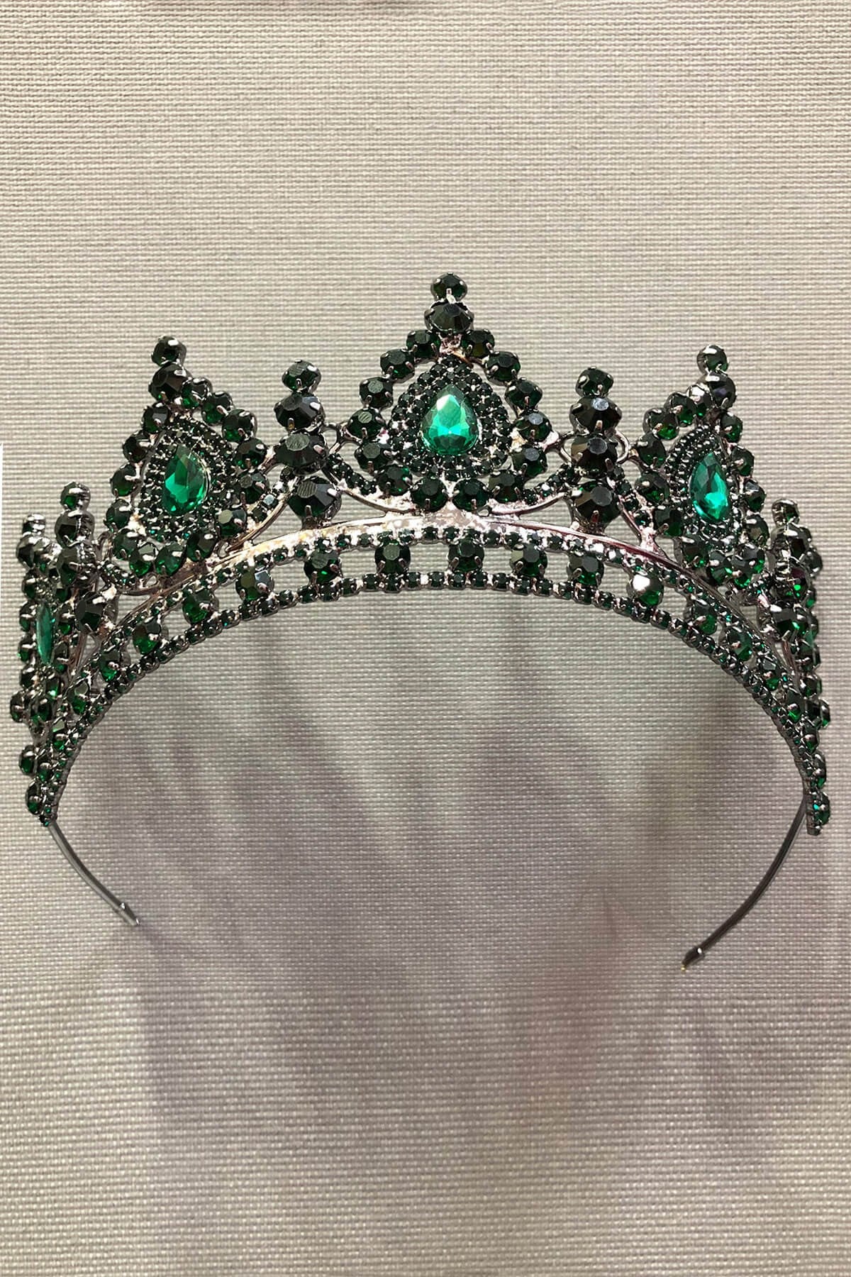 Emerald Green Henna and Bridal Tiara