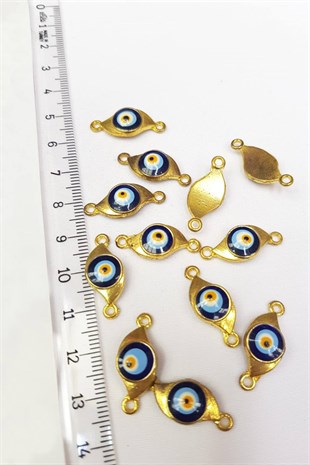  عين الشر صفراء اللون مطرز سوار تلميح