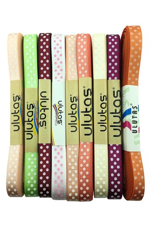 1 cm Polka Dot Grosgrain Ribbon