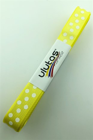 1.5 cm Polka Dot Grosgrain Ribbon