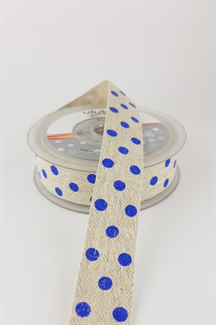 10 mt Baskılı Keten Kurdele