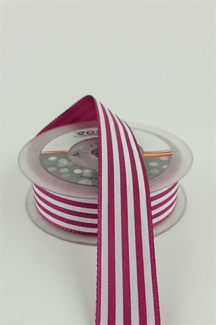 2.5 Cm Çizgili Tafta Kurdele 20 mt