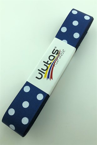 2.5 cm Grogren Kurdele Puantiyeli