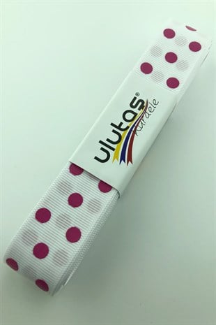 2.5 cm Ribbon Polka Dot Grosgrain