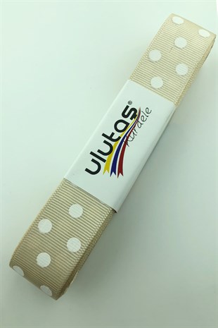 2.5 cm Polka Dot Grosgrain Ribbon