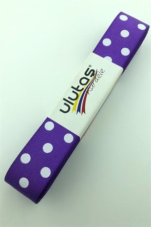 2.5 cm Polka Dot Grosgrain Ribbon