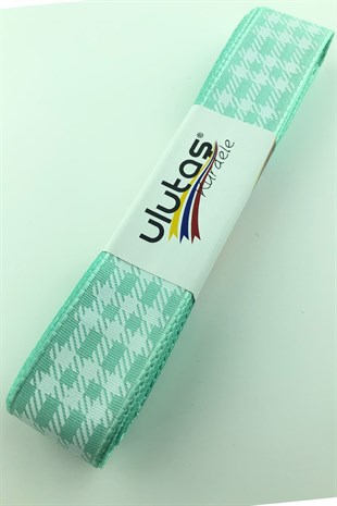 2.5 Cm Varak Baskılı Tafta Kurdele