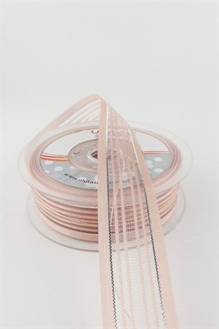 2,5 cm 25 m Corded Ribbon