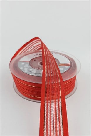 25 mt 2.5 cm Corded Ribbon