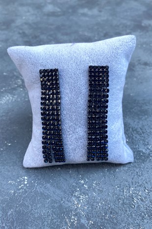 5 Rows Dangle Evening Dress Earrings