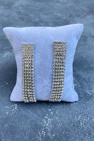 5 Rows Dangle Evening Dress Earrings