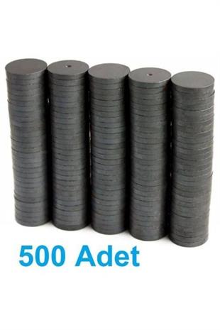 500 Adet Yuvarlak Mıknatıs - Çok Amaçlı Süsleme Mıknatısı, Magnet