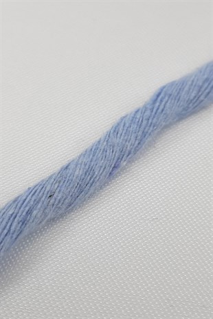Açık Bebe Mavi Büklüm Tarama İpi