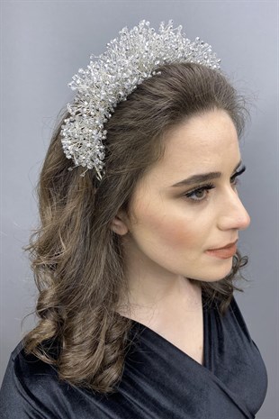 Light Cream Atair Henna and Bridal Crown