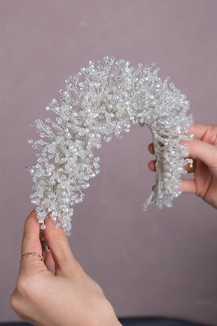 Light Cream Atair Henna and Bridal Crown