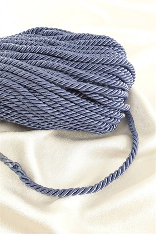 Açık Lacivert Kordon İp 8 mm
