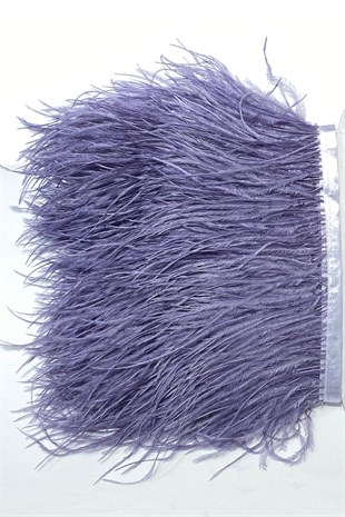 Light Purple Ostrich Feather 1 mt