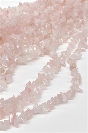 Light Pink Pebble Beads