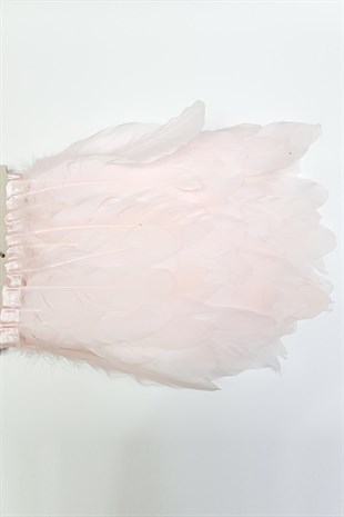 Açık Pembe Kartal Tüyü 1 mt