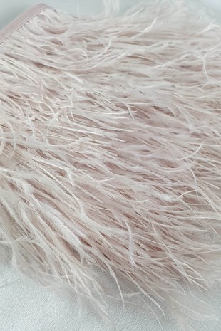 Light Powder Ostrich Feather