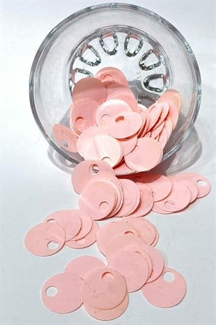 Açık Pudra Patik ve Çanta Pulu 20 mm