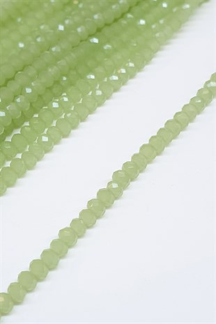 Light Green Crystal Beads 4 Mm