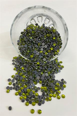 Light Green Iron-On Beads Ss20 5mm Sticking Stone 25 grm